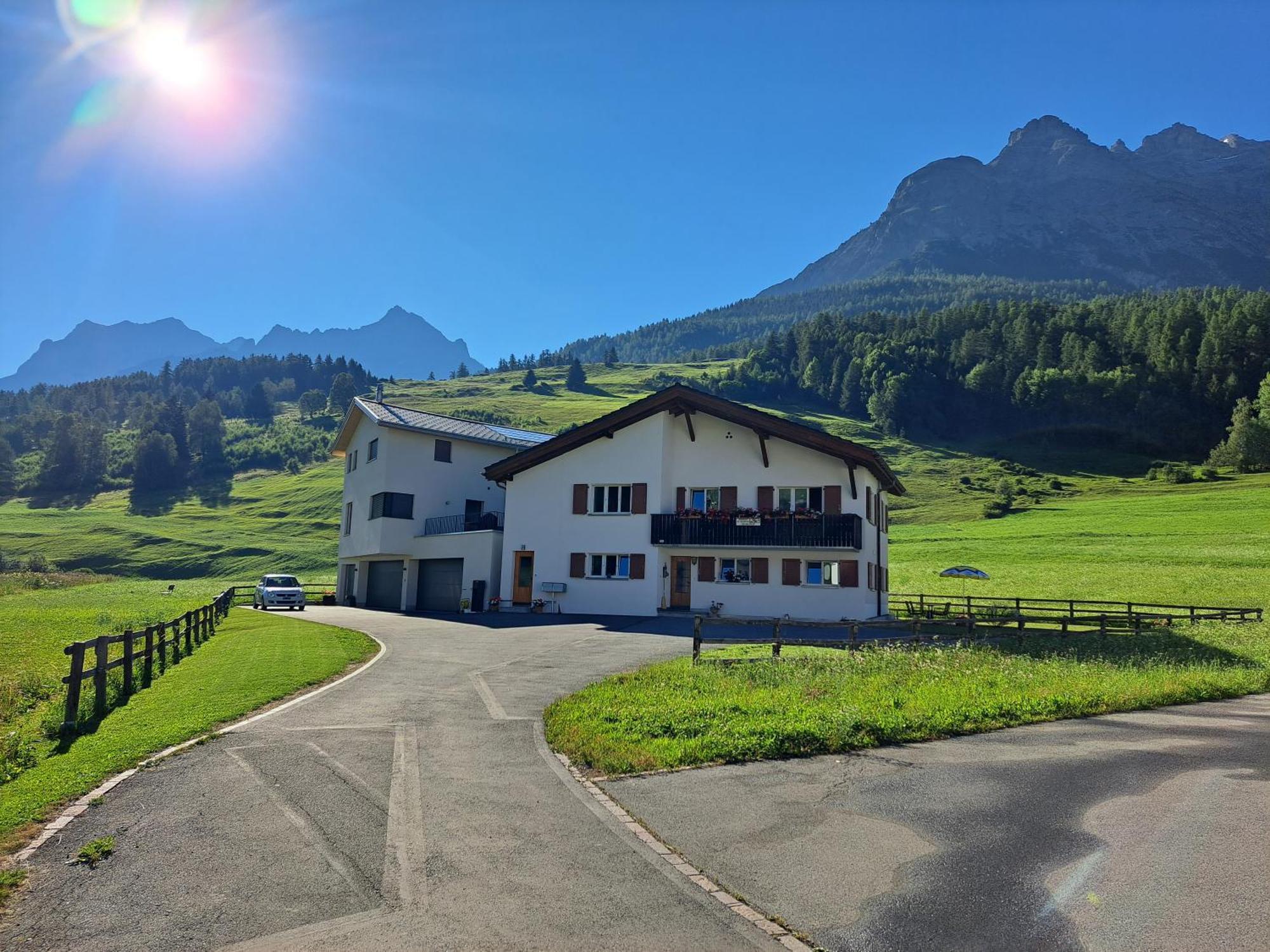 Haus Am See Tarasp Kültér fotó